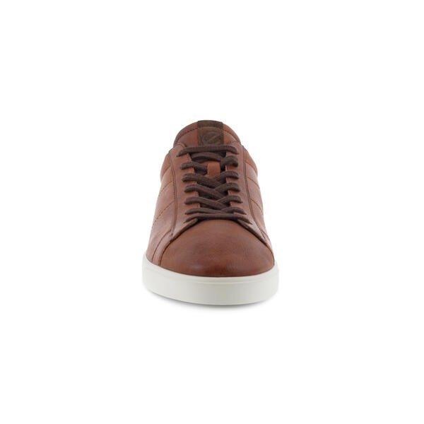 ECCO STREET LITE ECCO MENS LEATHER SNEAKERS